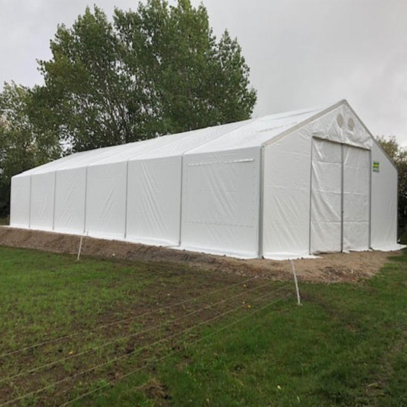 Unități mobile de depozitare pentru cort (MSU) standard IFRC/ICRC/WFP/IOM, ignifugă, rezistentă la UV, 10 x 24 m