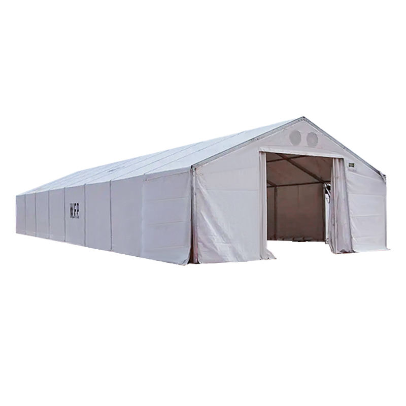 IFRC/ICRC/WFP/IOM Standard 10x32m Cort de depozitare flexibil durabil Unități mobile de depozitare (MSU)