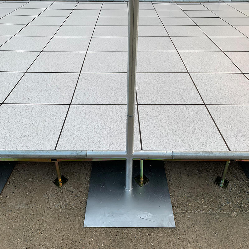 5x7m Tastați un cort de relief cu structură din oțel acoperit cu membrană