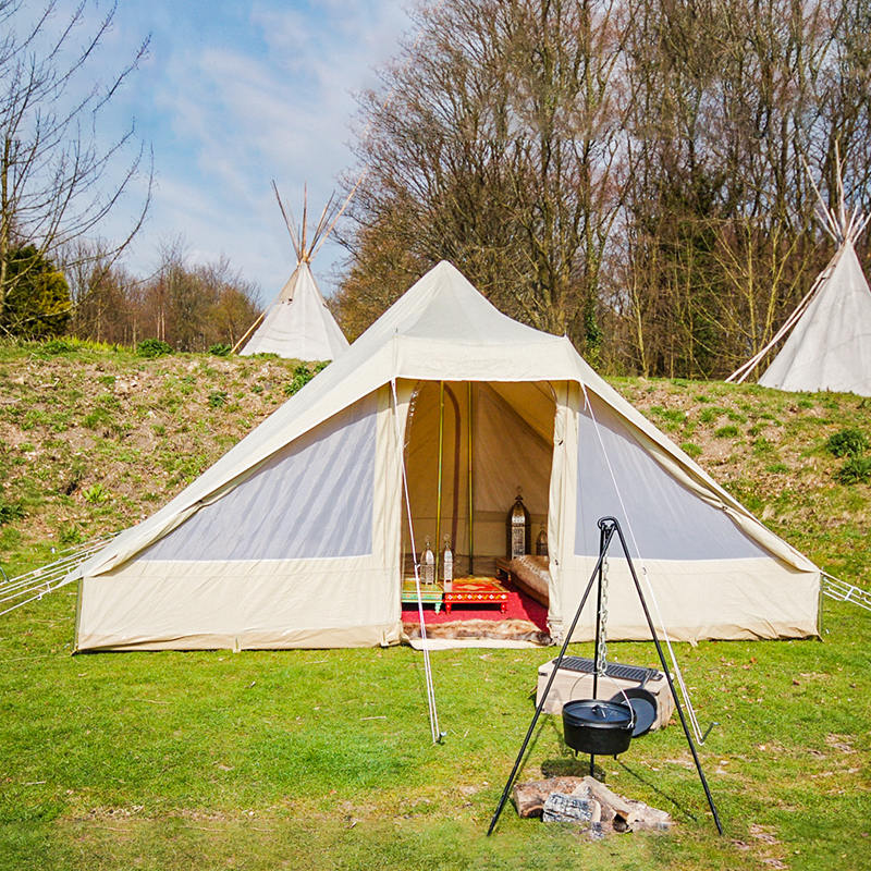 4,4 metri Touareg Deluxe Cort Camping Canvas Cort