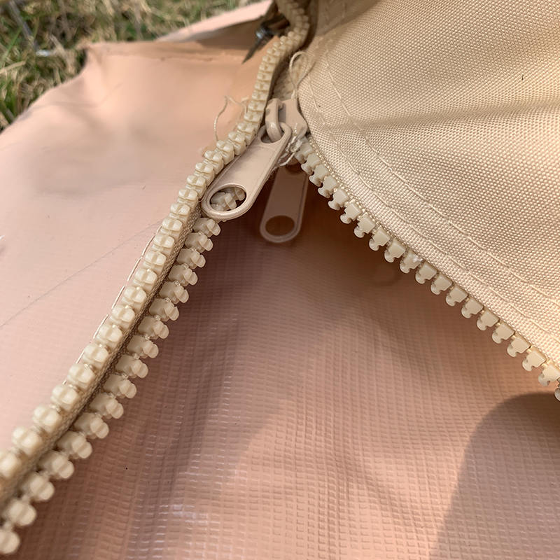 Cort din pânză de camping Tipi Family de 4 metri cu un singur stâlp