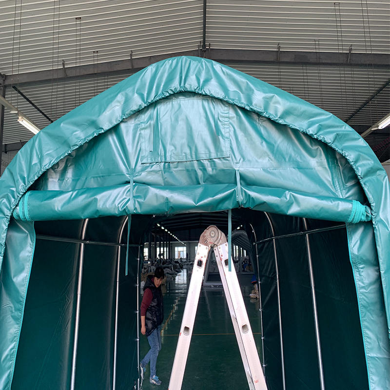 Port auto portabil cu baldachin PVC rezistent la ploaie 2,4x3,6