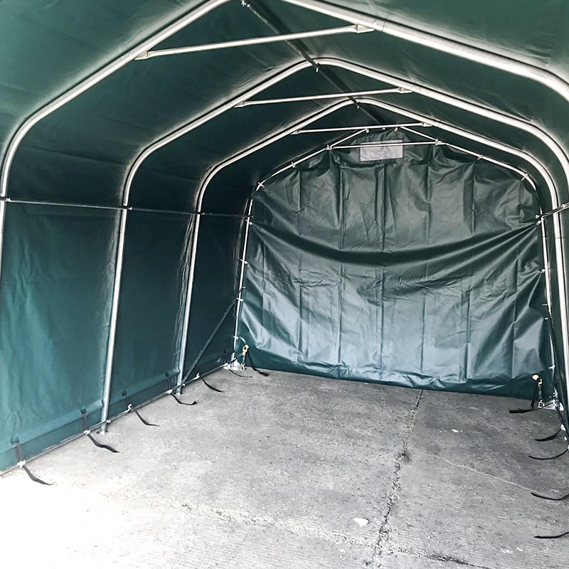 Garaje și adăposturi portabile impermeabile din PVC de 3,3x6 (11
