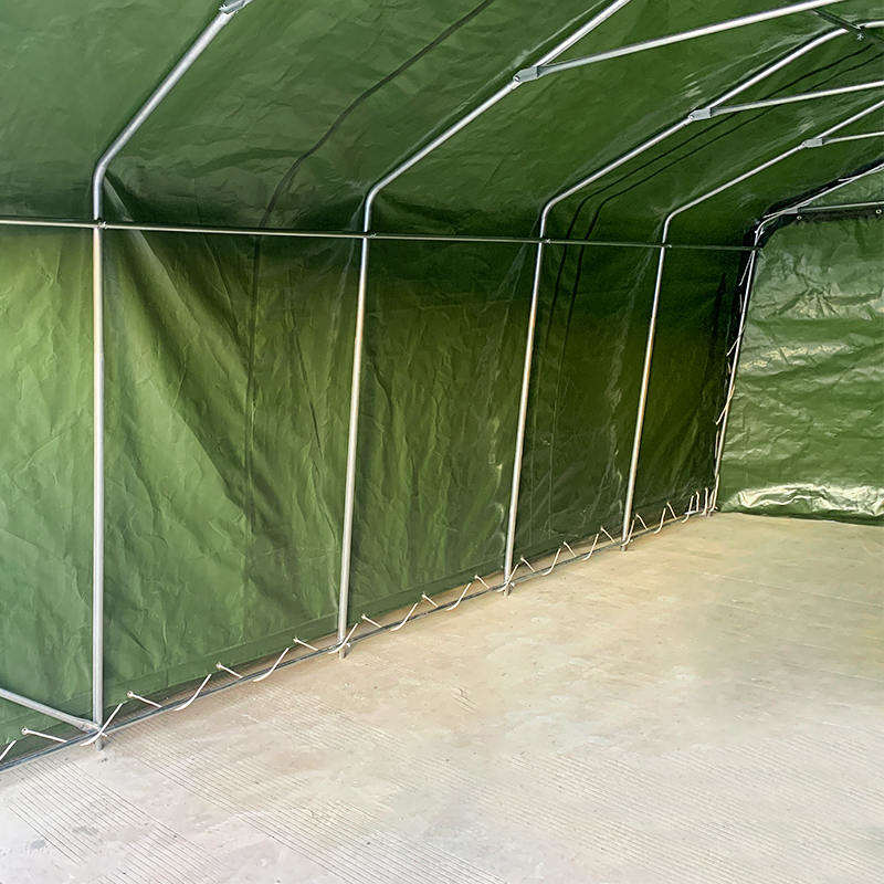 Garaj portabil pentru adăpost auto din pânză de 3,3 x 6,1 m (11