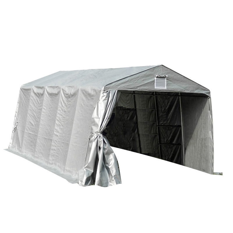 Garaj portabil pentru adăpost auto din pânză de 3,3 x 6,1 m (11