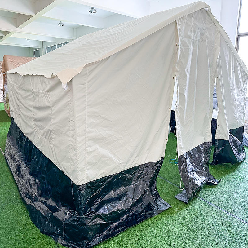 ICRC IFRC UNHCR Cort de familie pliabil dublu pentru 5 persoane, pentru orice vreme