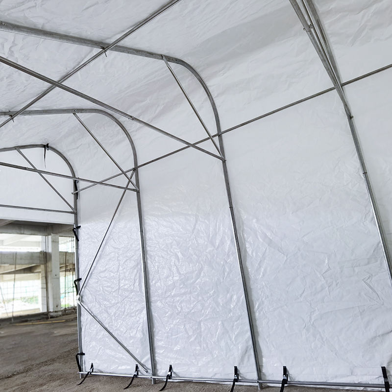 Garaje și adăposturi portabile temporare cu o singură pantă PE de 3,2x6,1m (10,6