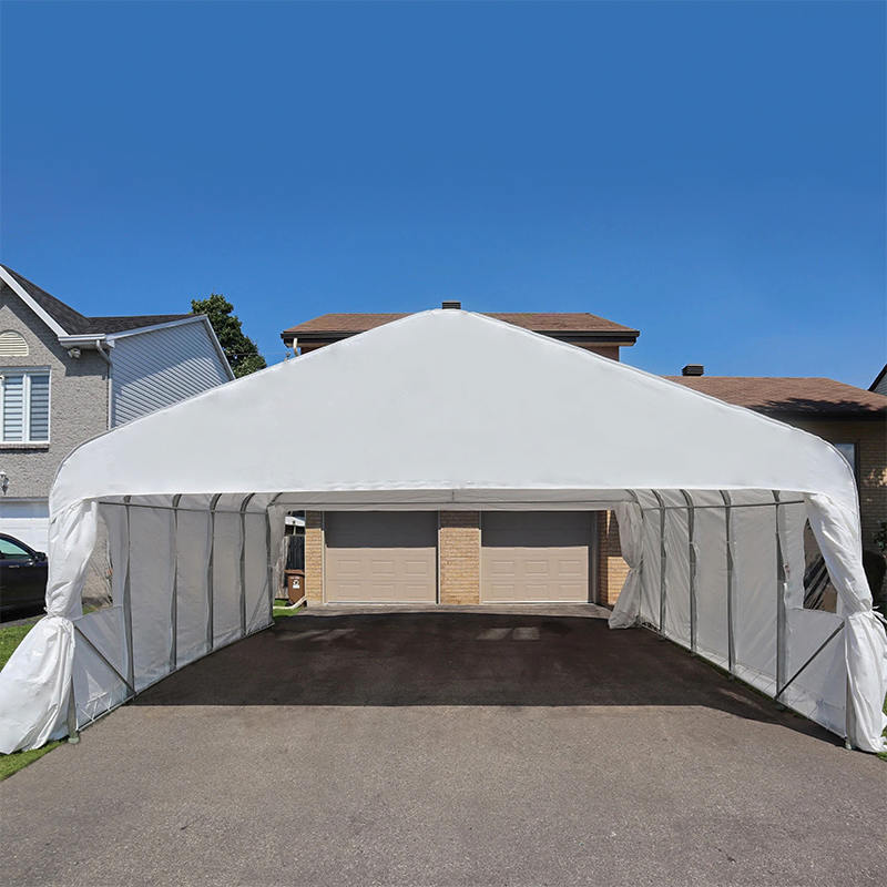 Adăpost dublu PE 6x6m (20