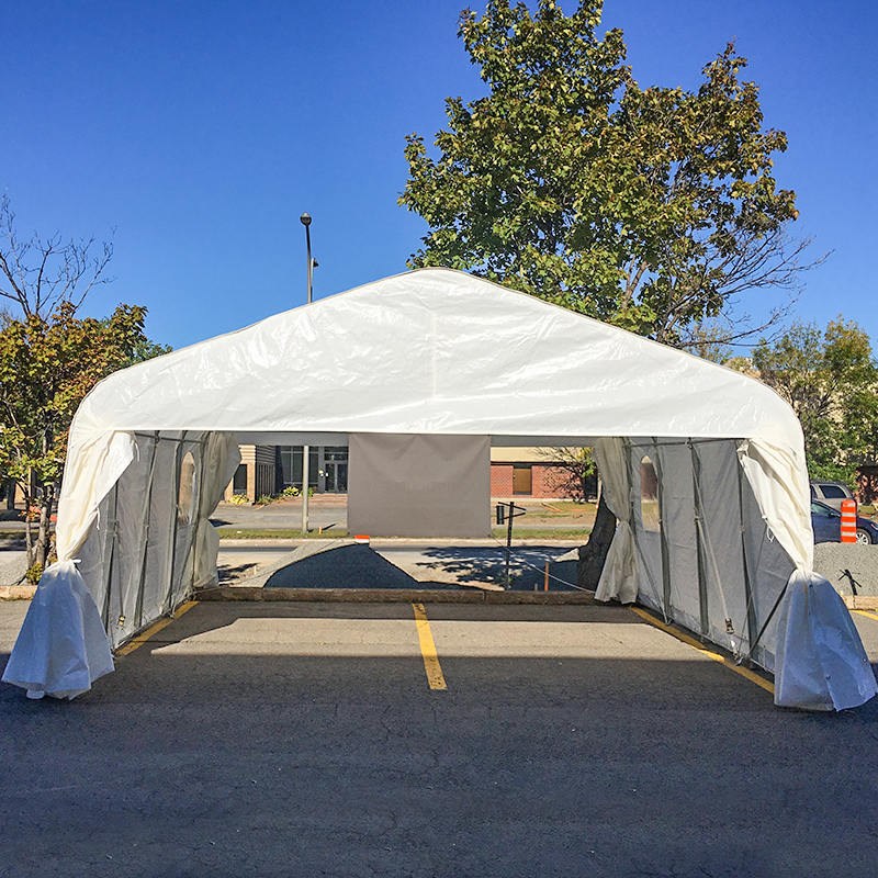 Adăpost dublu PE 6x6m (20