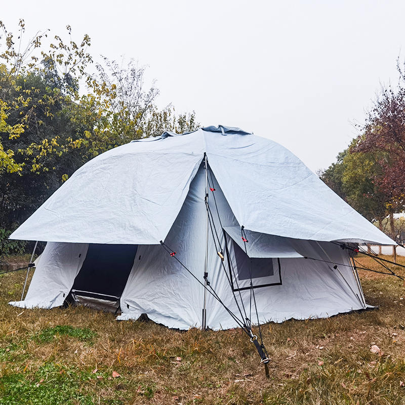 Cort geodezic Dom Cort de familie geodezic autoportant pentru 5 persoane