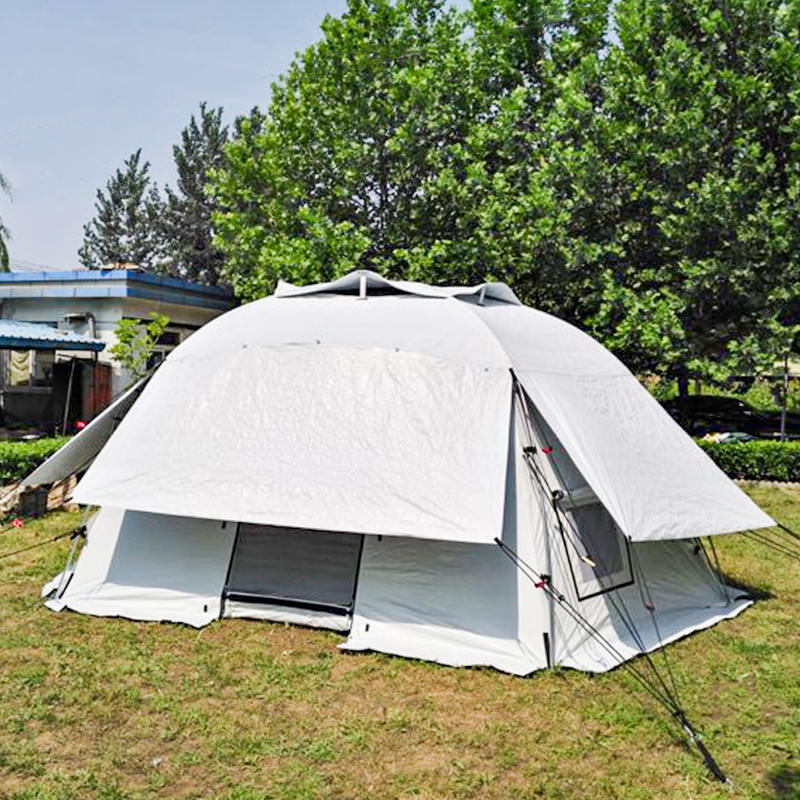 Cort geodezic Dom Cort de familie geodezic autoportant pentru 5 persoane