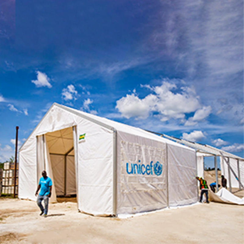 Unități mobile de depozitare pentru cort portabil, standard IFRC/ICRC/WFP/IOM, 6,5 x 8 m (MSU)