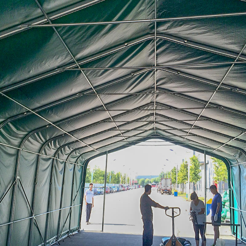 6X12 2.6m Înălțime laterală Corturi de depozitare industriale rezistente la temperaturi ridicate