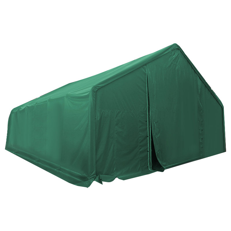 10X12m-3m PVC Heavy Duty Green Warehouse Storage Cort