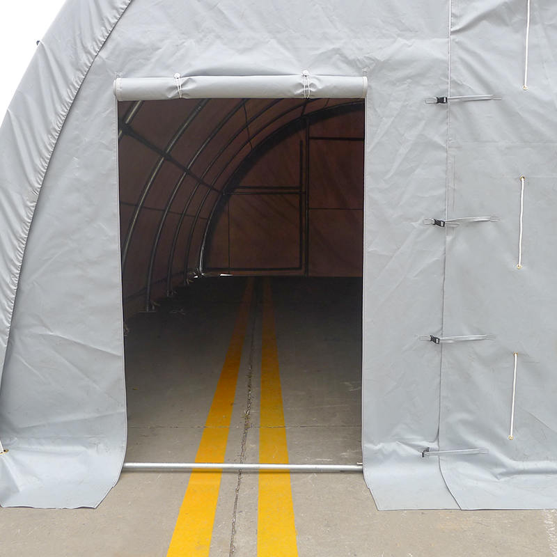 9x12mx4.5 Cort de depozitare arcuit, sala de cort cu arc rotund