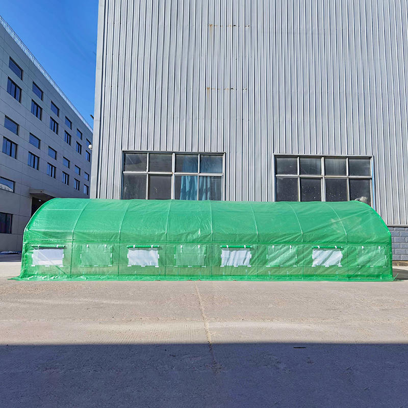 Tuneluri din folie 4x8x2m Sere cu tunel înalt rotund