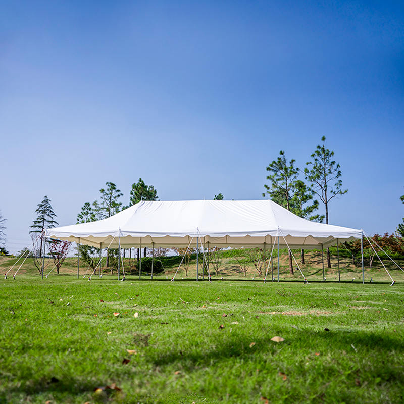 Cort cu baldachin din PVC de 20