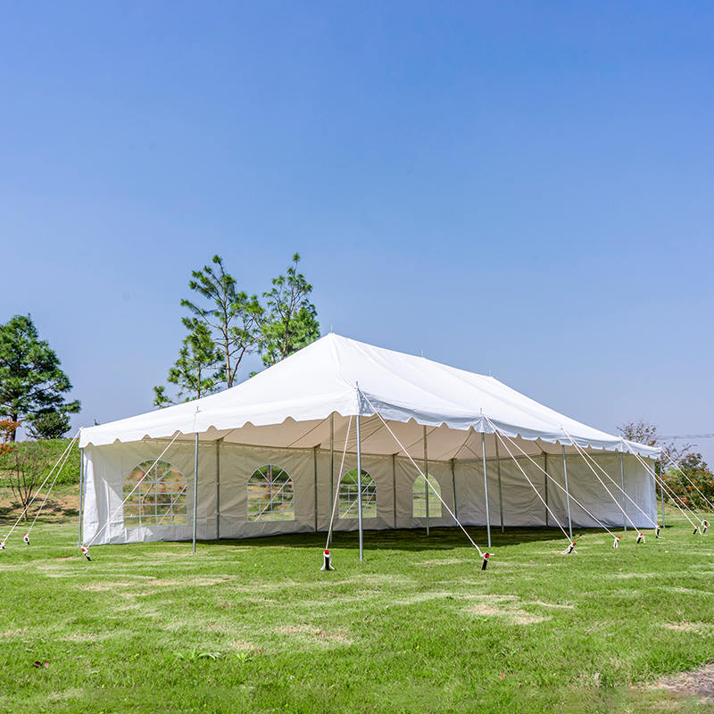 Cort cu baldachin din PVC de 20