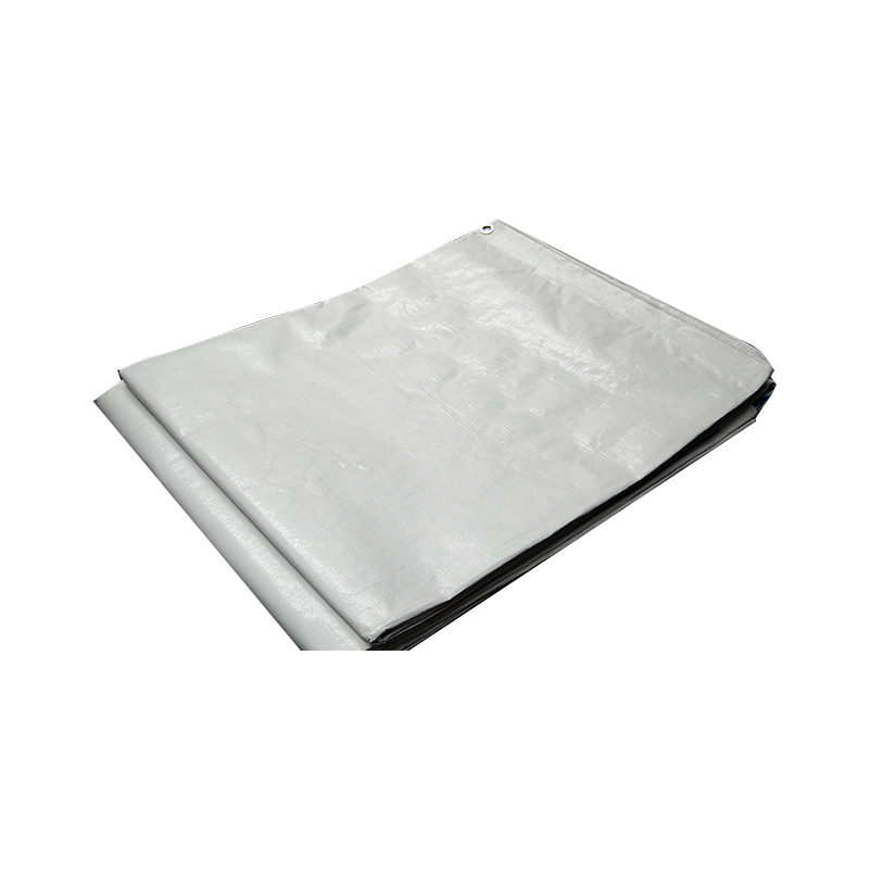 4x50m țesut HDPE prelata din plastic negru