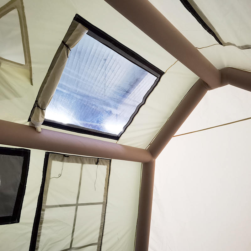 Cort de camping gonflabil Glamour pentru 2-4 persoane