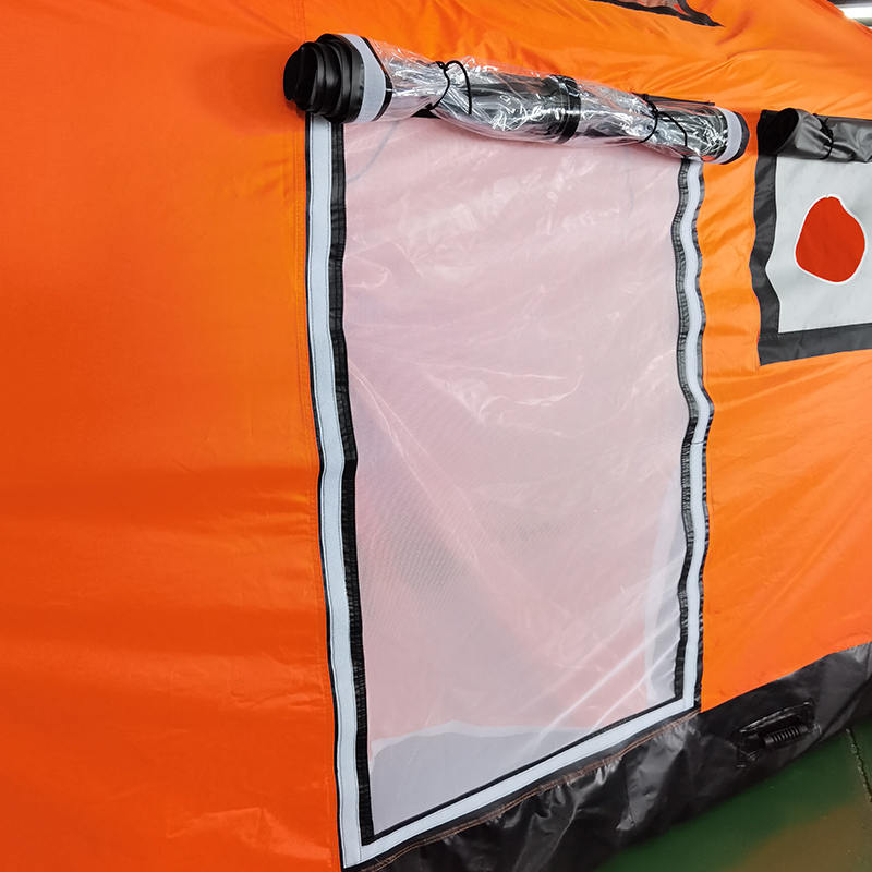 Cort de camping gonflabil Glamour pentru 2-4 persoane