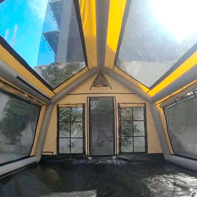 Cort de camping gonflabil Panorama pentru 8-10 persoane