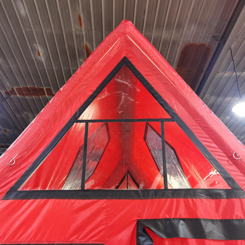 Cort de aer gonflabil impermeabil pentru patru anotimpuri pentru 8-10 persoane pentru camping